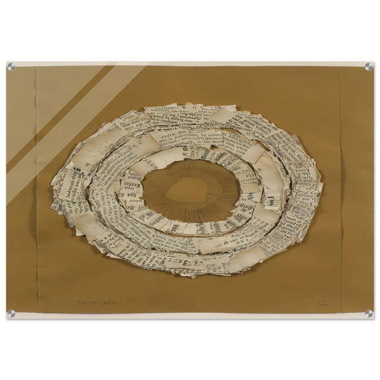 FRUITFUL PLACE 1966 - Lenore Tawney Acrylic Print - 70x100 cm / 28x40″ inches | Lenore Tawney Wall Art | Lenore Tawney Prints