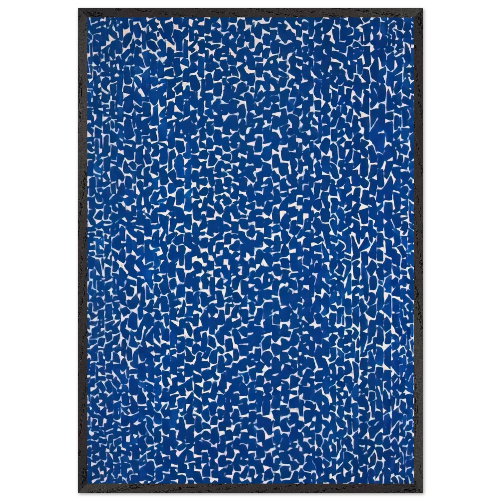 SKY LIGHT 1973 - Alma Woodsey Thomas Framed Art Print – Black Wooden Frame - Default Title - -Framed Art Print