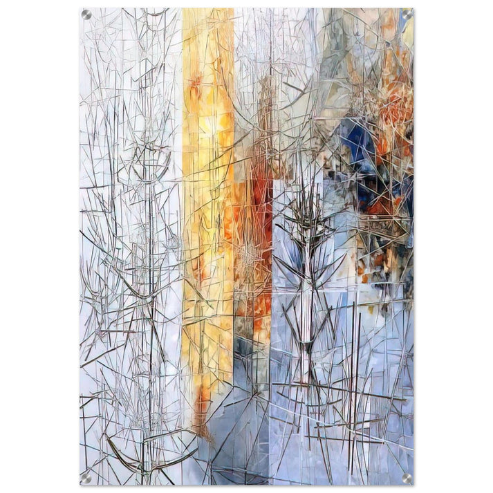 Untitled - 1957 - Jimmy Ernst Acrylic Print - 70x100 cm / 28x40″ inches | Jimmy Ernst Wall Art | Jimmy Ernst Prints