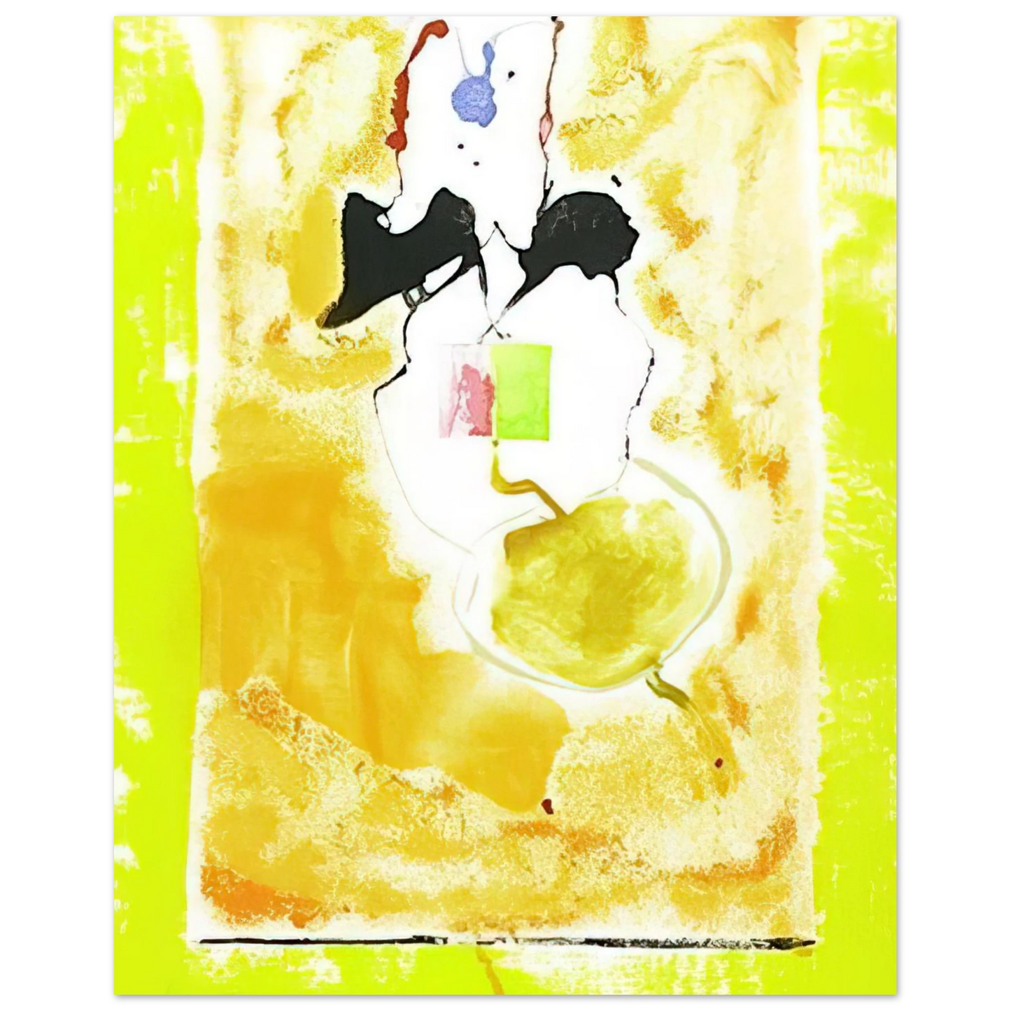 Helen Frankenthaler - Solar Imp - 2001 Wall art - 15x20 cm / 6x8 inches - Fine Art Poster - -