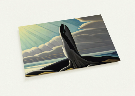 North Shore, Lake Superior - 1926 By Lawren Harris Pack of 10 Post Cards | Lawren Harris Post Cards | A6 (10.5 x 14.8 cm) - 4.1 x 5.8 inches