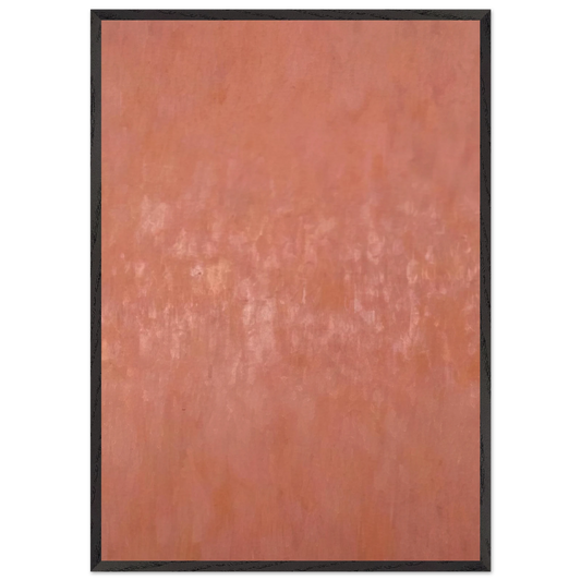 Roman Painting XVIII - Marcia Hafif Framed Art Print – Black Wooden Frame - Default Title - -Framed Art Print