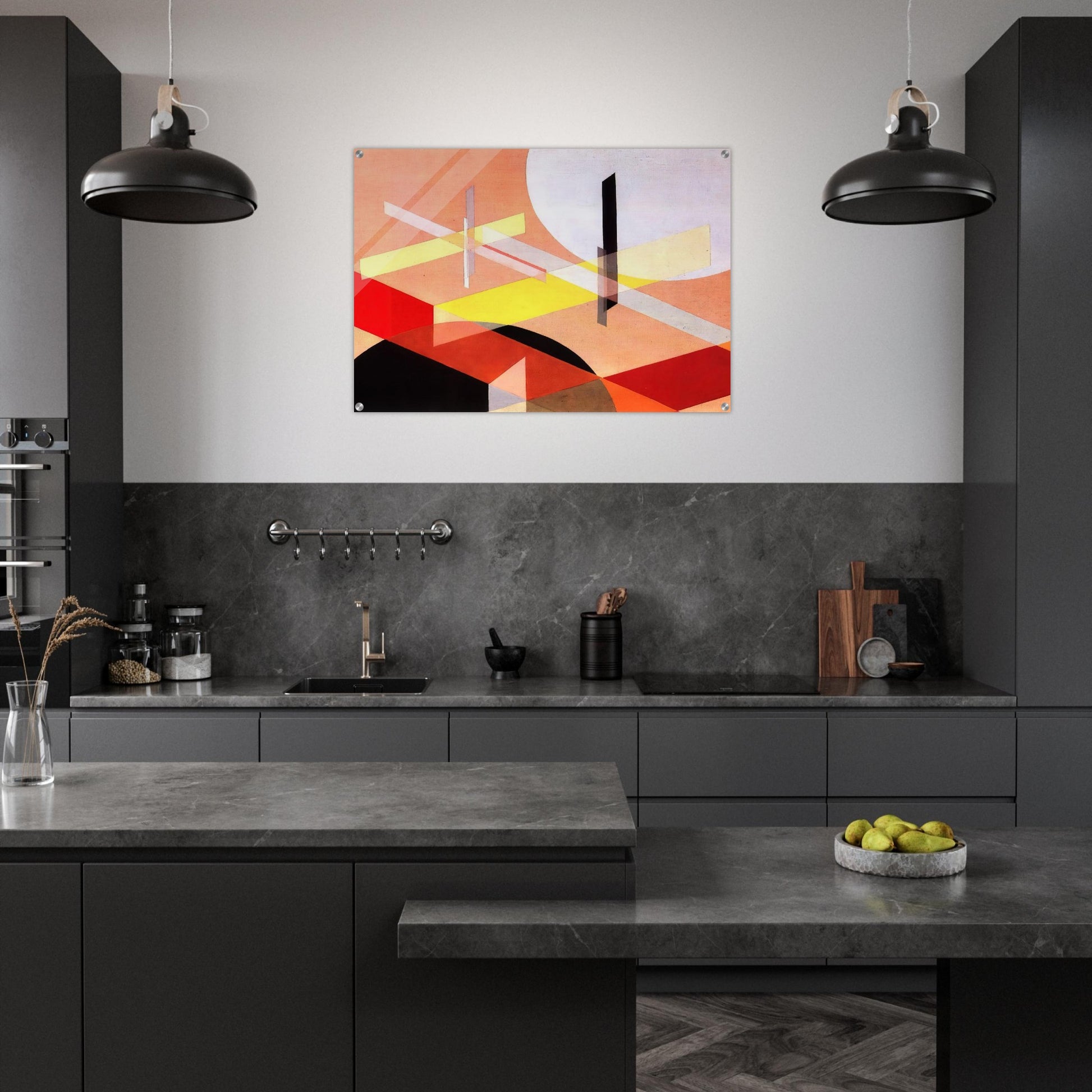 Composition Z VIII - Laszlo Moholy-Nagy Acrylic Print - 70x100 cm / 28x40″ inches