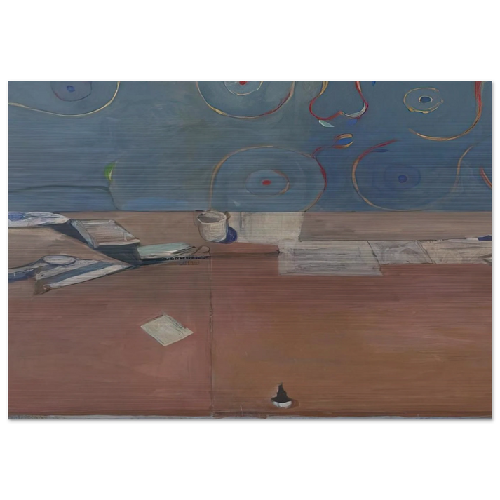 Large Still Life - Richard Diebenkorn Brushed Aluminum Print - 70x100 cm / 28x40 inches | Richard Diebenkorn Aluminum Print | Richard Diebenkorn Prints