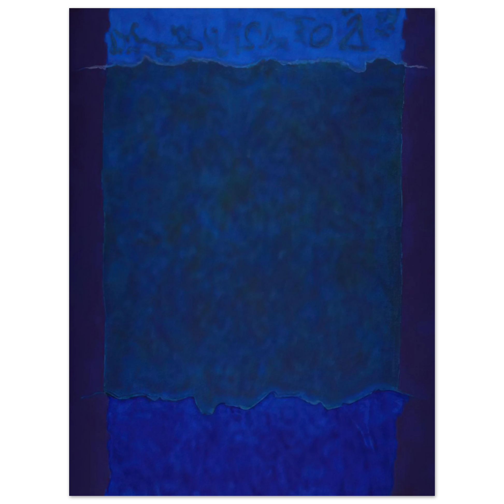 Theodoros Stamos - Infinity Fields, Lefkada Series - 1980 Fine Art Poster - Default Title