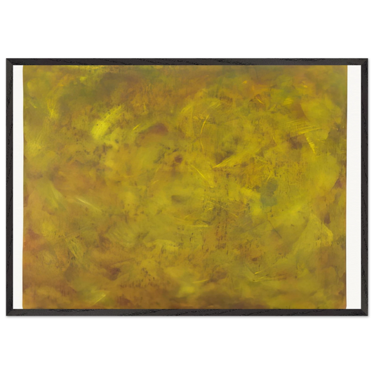 FARBRAUMK RPER 1982 - Gotthard Graubner Framed Art Print – Black Wooden Frame - Default Title - -Framed Art Print