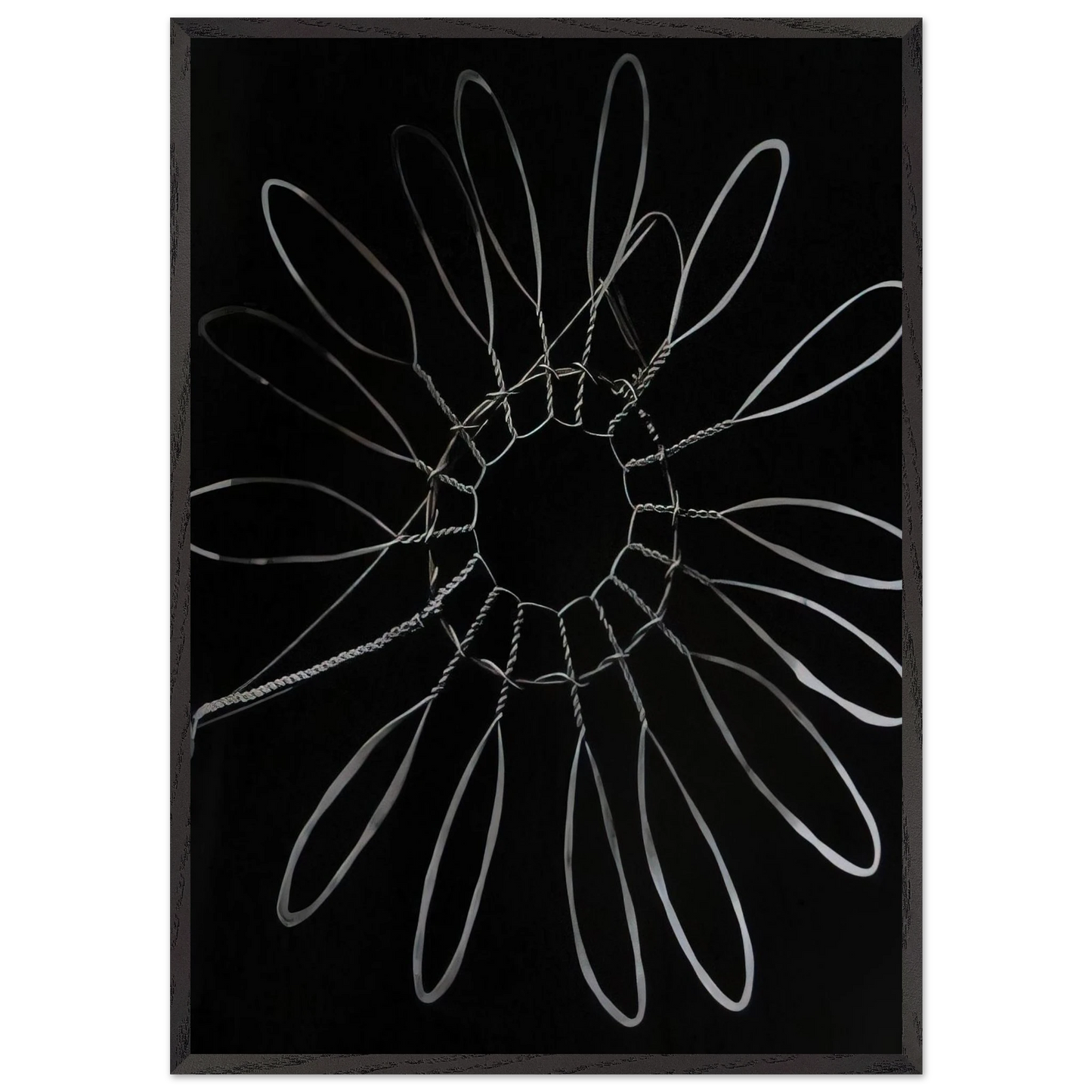 BROOCH 1936 - Alexander Calder Framed Art Print – Black Wooden Frame - Default Title - -Framed Art Print