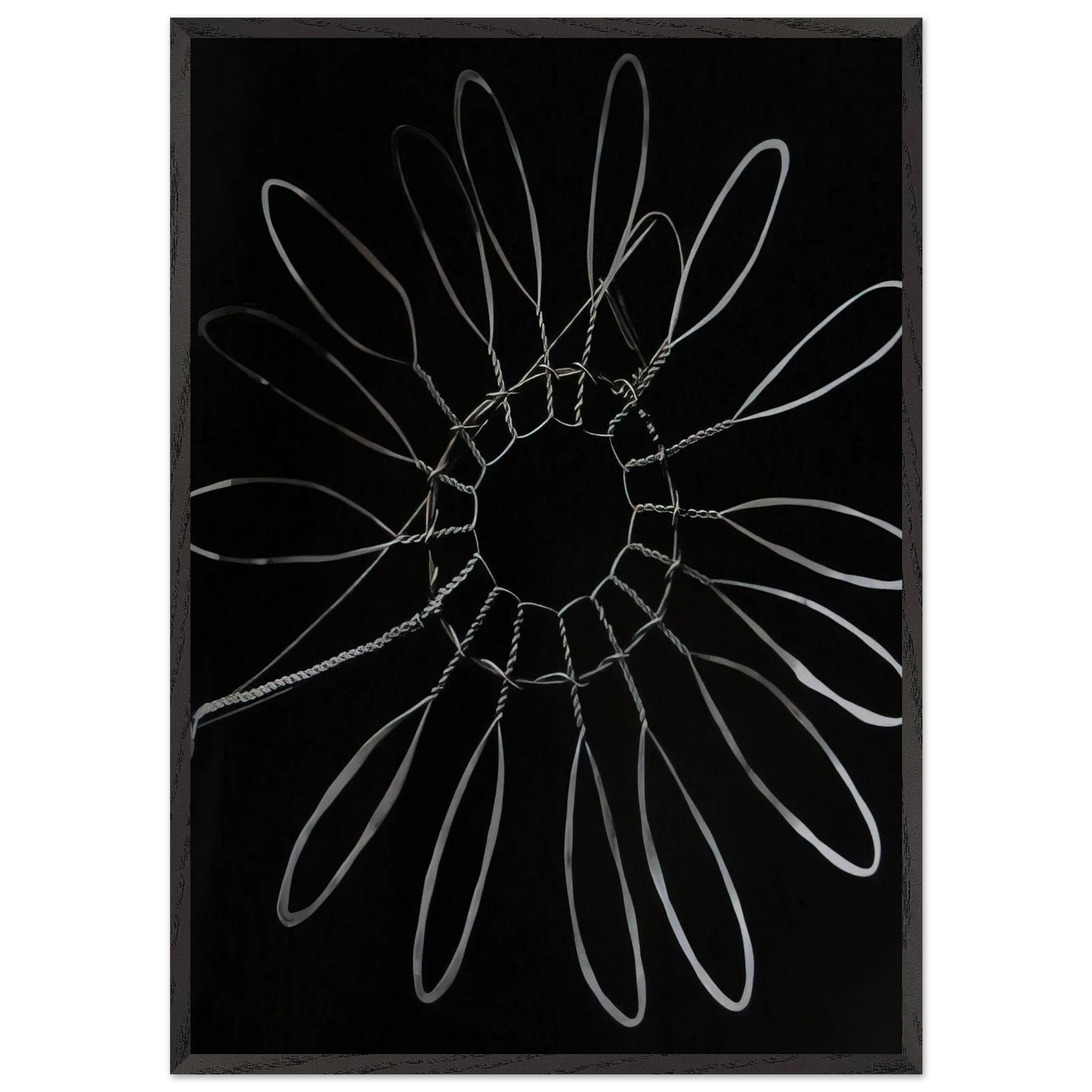 BROOCH 1936 - Alexander Calder Framed Art Print – Black Wooden Frame - Default Title - -Framed Art Print