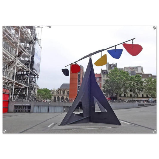 HORIZONTAL 1974 - Alexander Calder Acrylic Print - 70x100 cm / 28x40″ inches