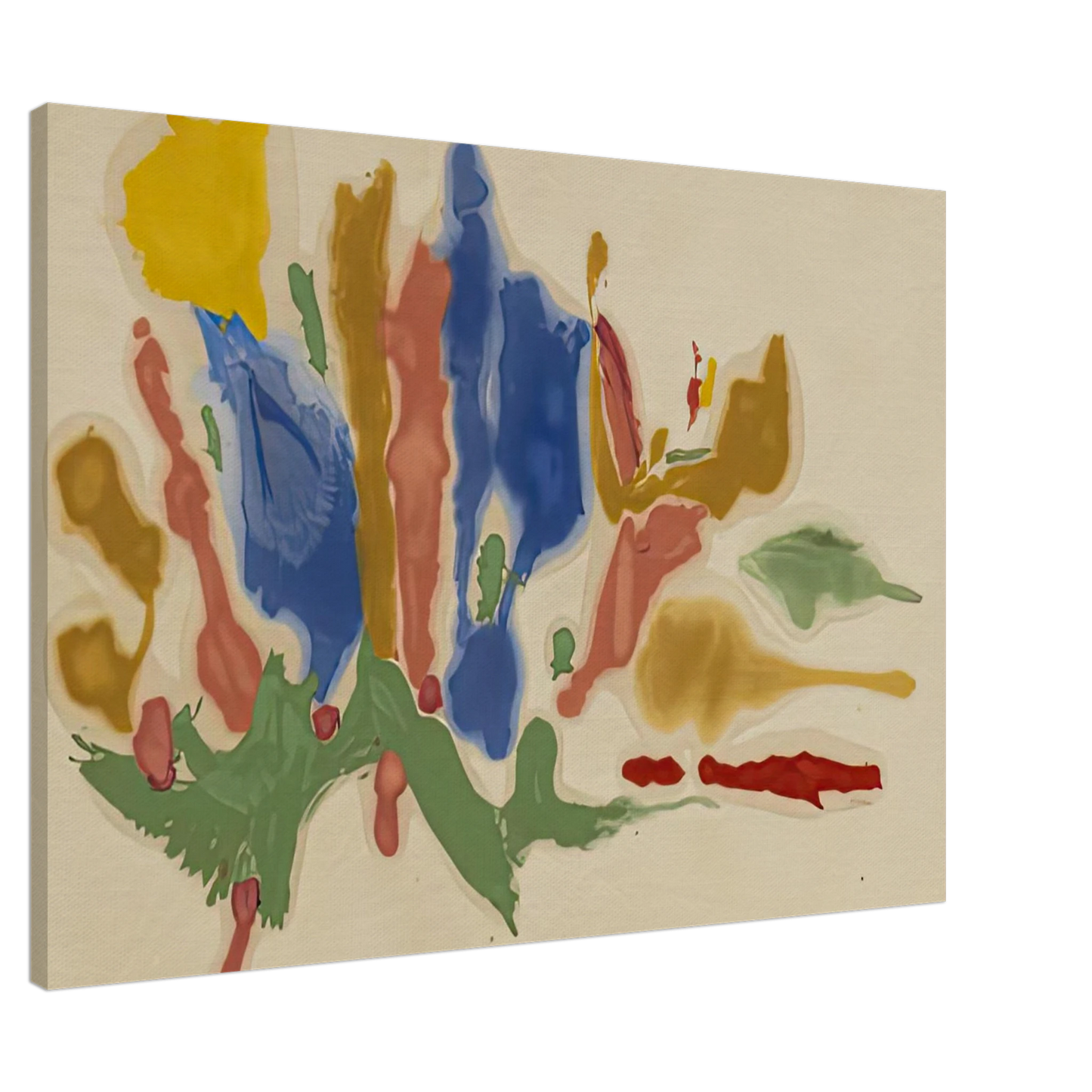 Helen Frankenthaler - Cool Summer, 1962- Wall Art - 30x40 cm / 12x16 inches - Fine Art Poster - -