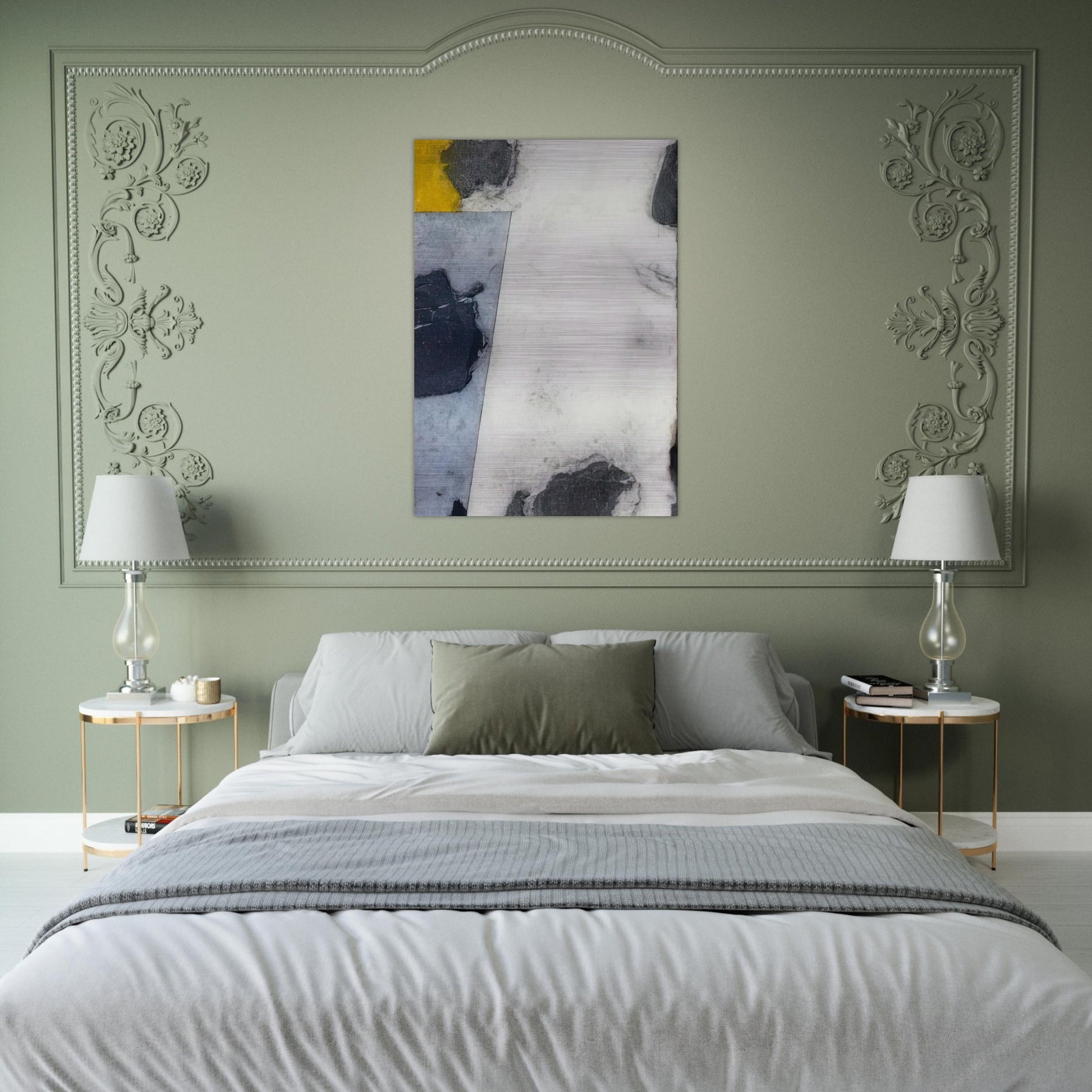 #10 - 2011 - Brice Marden Brushed Aluminum Print - 70x100 cm / 28x40 inches | Brice Marden Aluminum Print | Brice Marden Prints