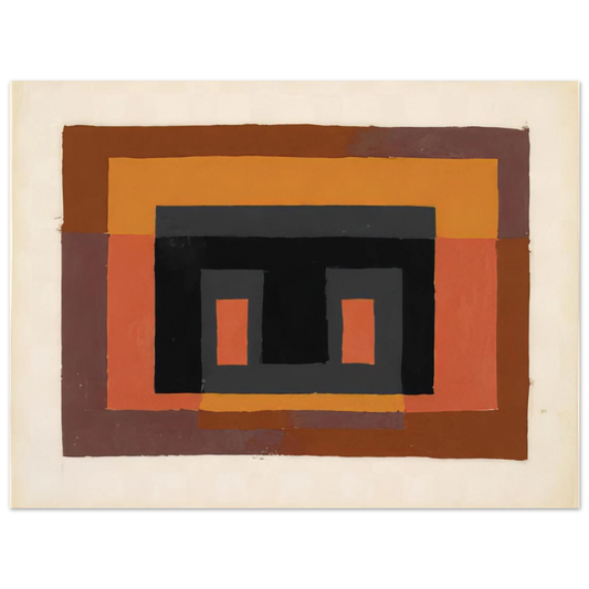 Josef Albers - STUDY FOR VARIANT 1947 Fine Art Poster - Default Title