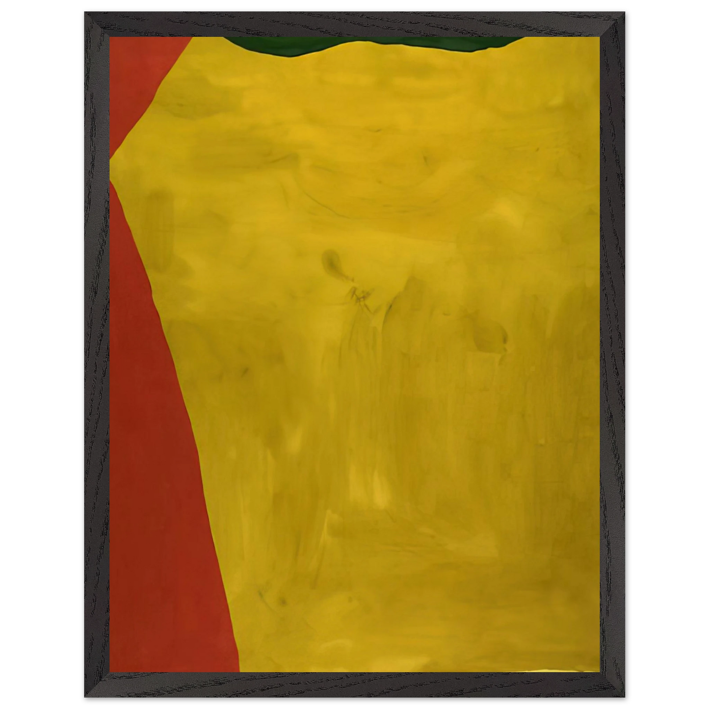 Helen Frankenthaler - Blessing of the Fleet - 1969 Wall art - 30x40 cm / 12x16 inches - Premium Wooden Framed Poster With Fine Art Paper - Wood frame