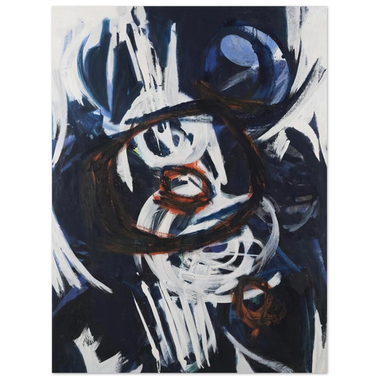 Ernst Wilhelm Nay - Crescendo - 1963 Fine Art Poster - Default Title
