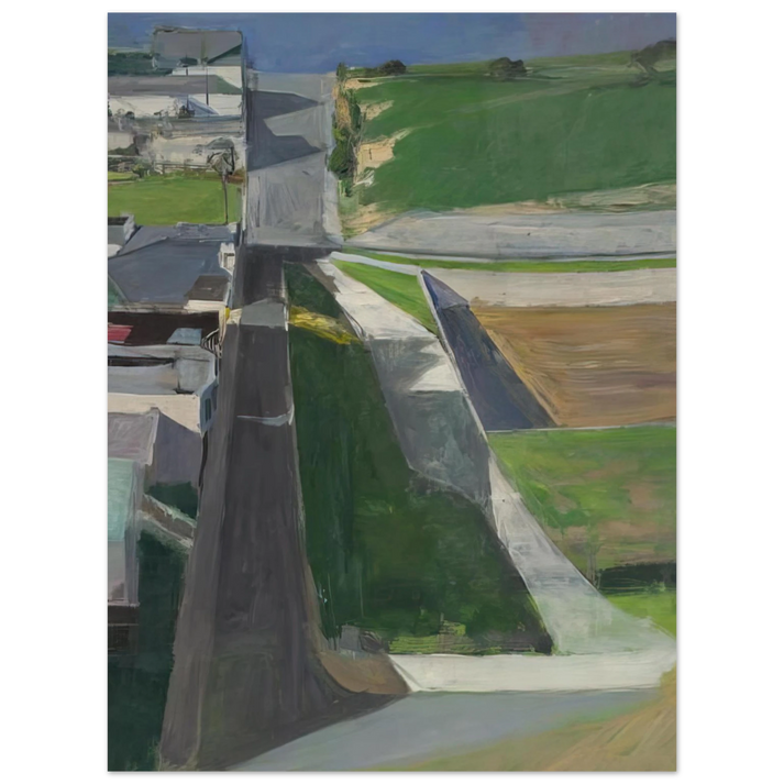 Richard Diebenkorn - Cityscape I  75x100 cm / 30x40inches Fine Art Poster