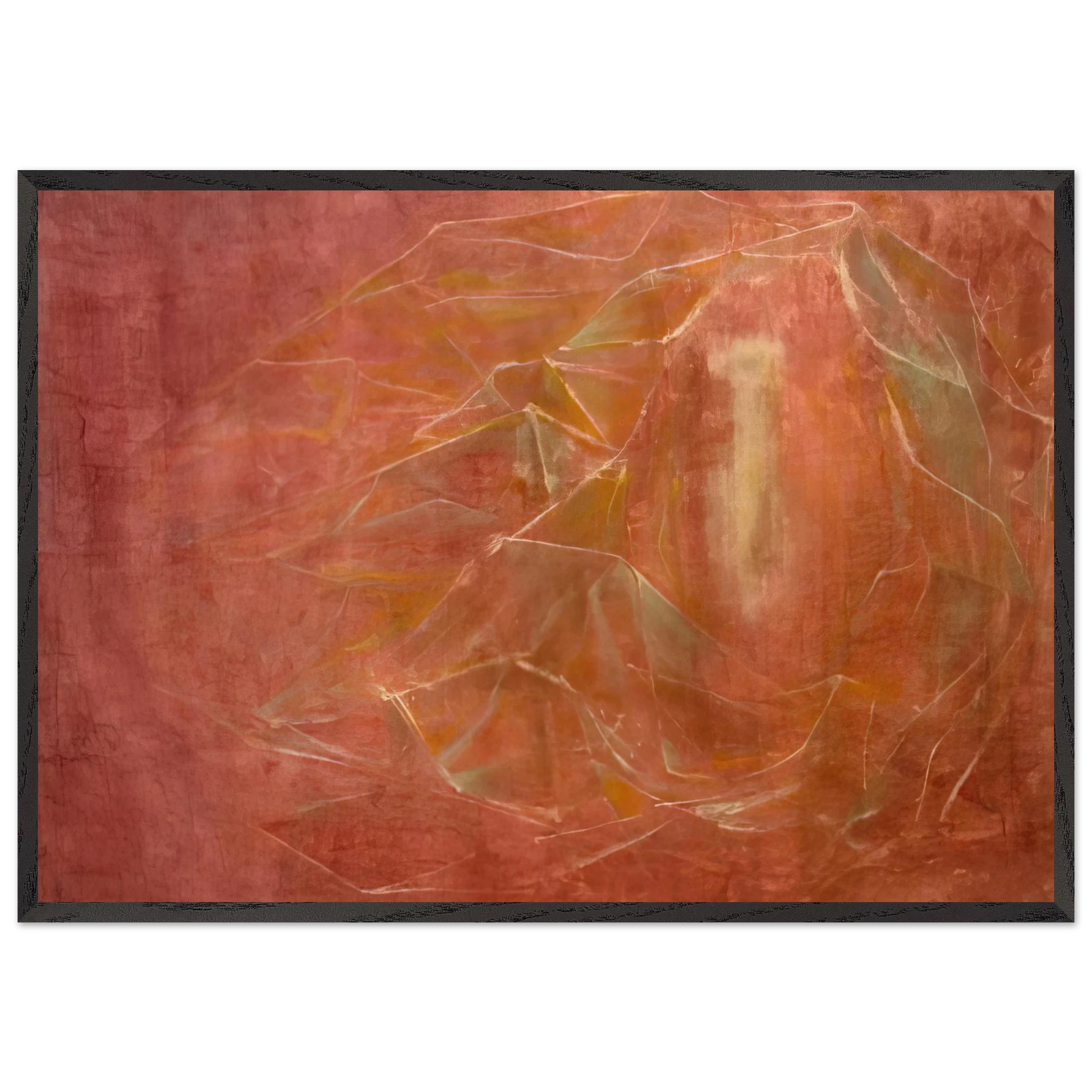 Vessel in a Drift of Diamond Light in the Sky of the Mind - 1944 - Morris Graves Framed Art Print – Black Wooden Frame - Default Title - -Framed Art Print