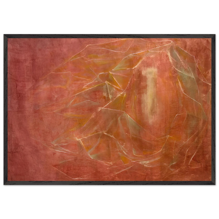 Vessel in a Drift of Diamond Light in the Sky of the Mind - 1944 - Morris Graves 70x100 cm / 28x40 inches Framed Art Print – Black Wooden Frame