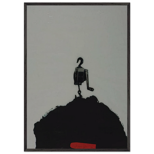 TOOL BOX 3 1966 - Jim Dine Framed Art Print – Black Wooden Frame - Default Title - -Framed Art Print