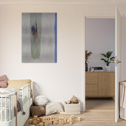 Sentinell III A - 1965 - Theodoros Stamos Brushed Aluminum Print - 70x100 cm / 28x40 inches | Theodoros Stamos Aluminum Print | Theodoros Stamos Prints