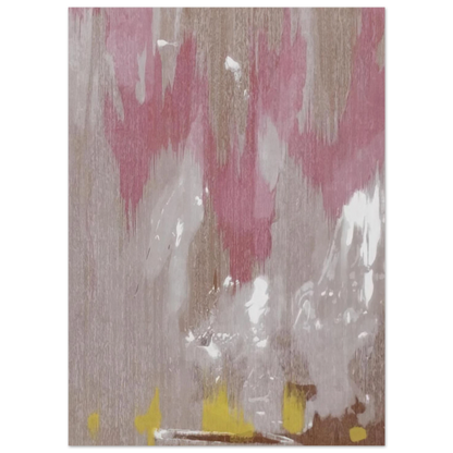 Helen Frankenthaler - Tales of Genji IV - 1998 Wall art - 45x60 cm / 18x24 inches - Premium Wooden Framed Poster With Fine Art Paper-canvas - White frame