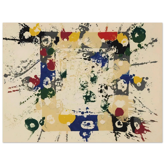 Sam Francis - Untitled  SF143S  Fine Art Poster - Default Title
