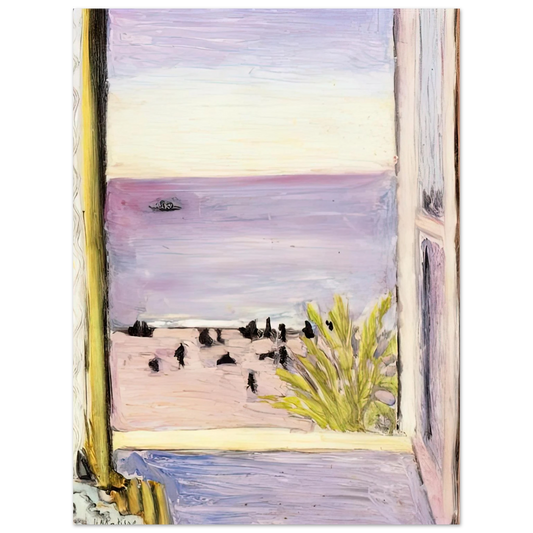 Henri Matisse - THE OPEN WINDOW 1921 Fine Art Poster - Default Title