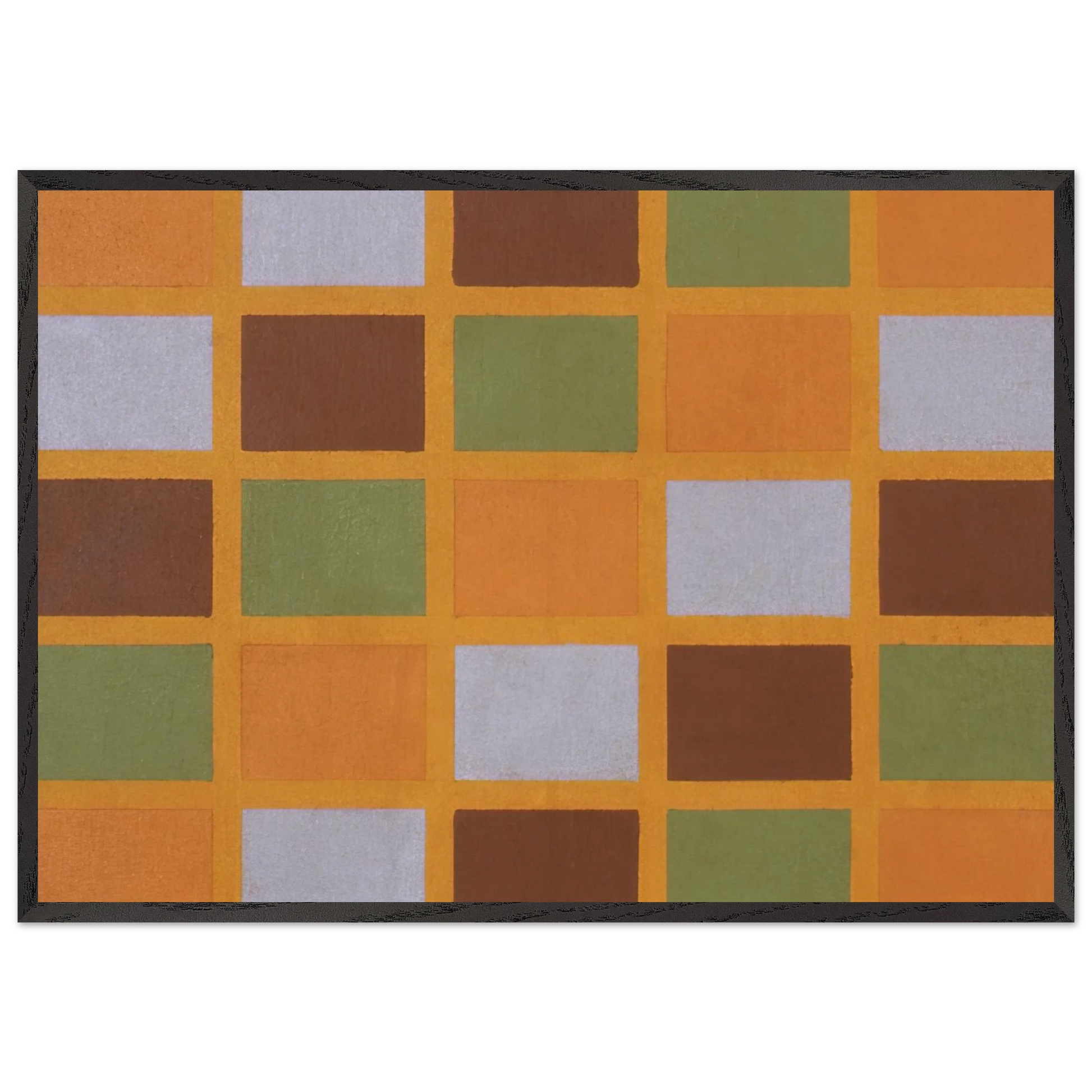 Untitled - 1968 N8 - Jeremy Moon Framed Art Print – Black Wooden Frame - Default Title - -Framed Art Print