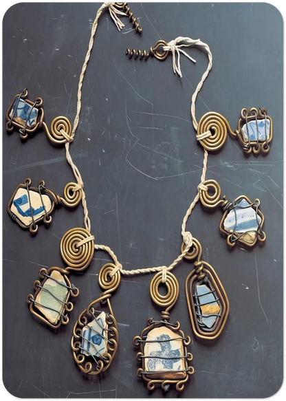 NECKLACE 1930 0 By Alexander Calder Pack of 10 Post Cards | Alexander Calder Post Cards | A6 (10.5 x 14.8 cm) - 4.1 x 5.8 inches