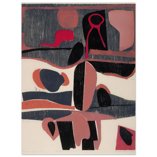 Will Barnet - Province by the Sea - 1959 United States Fine Art Poster - Default Title