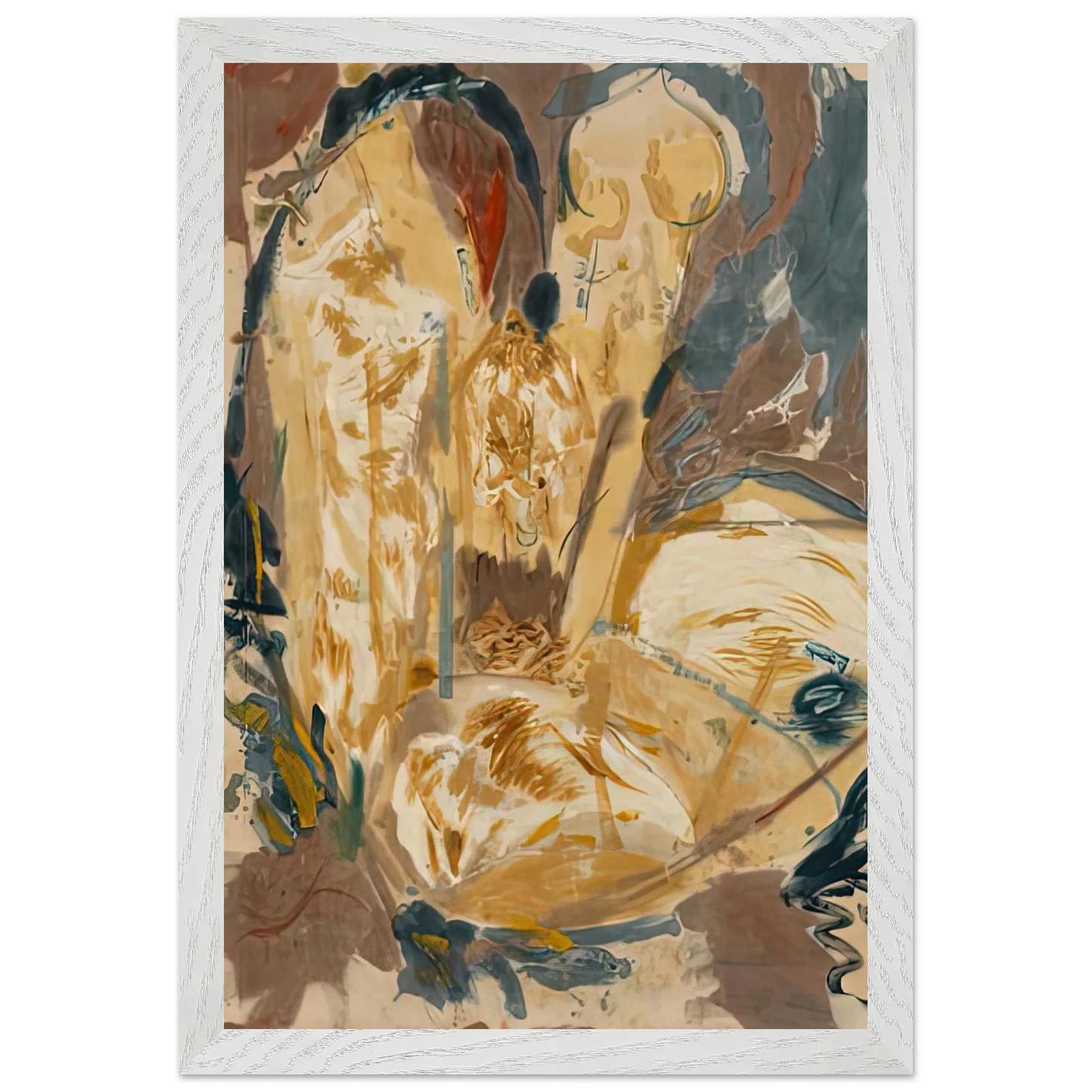 Helen Frankenthaler - Giralda, 1956- Wall Art - 28x40 inches / 70x70 cm - Canvas (Imperial) - -