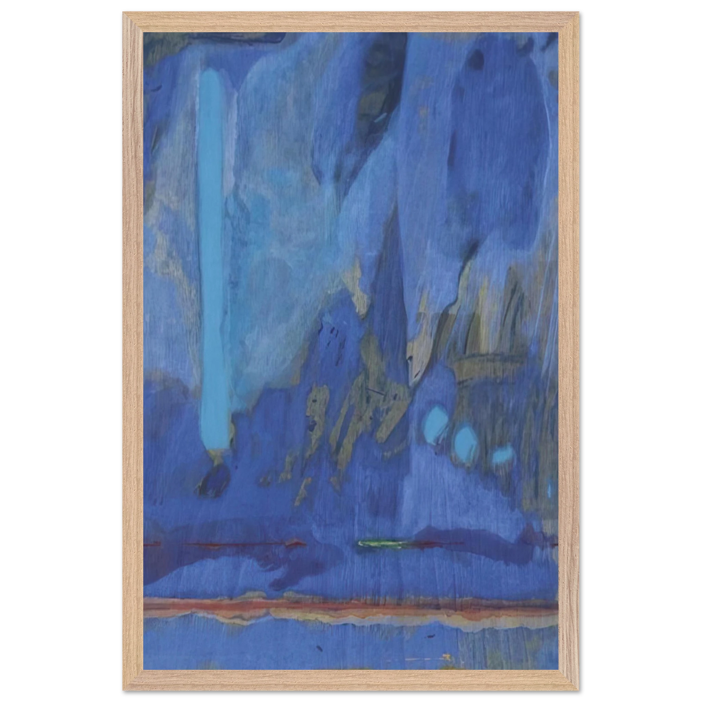 Helen Frankenthaler - Tales of Genji III - 1998 Wall art - 60x90 cm / 24x36 inches - Fine Art Poster - -
