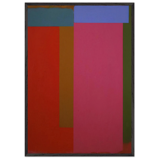 Marker California - 1986 - Doug Ohlson Framed Art Print – Black Wooden Frame - Default Title - -Framed Art Print