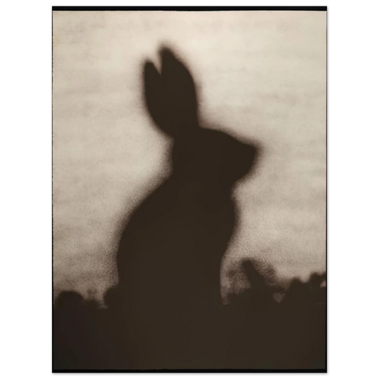 Edward Ruscha - RABBIT 1986 Fine Art Poster - Default Title