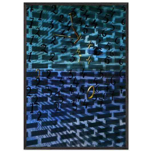 Untitled N31 - Salvador Dali Framed Art Print – Black Wooden Frame - Default Title - -Framed Art Print