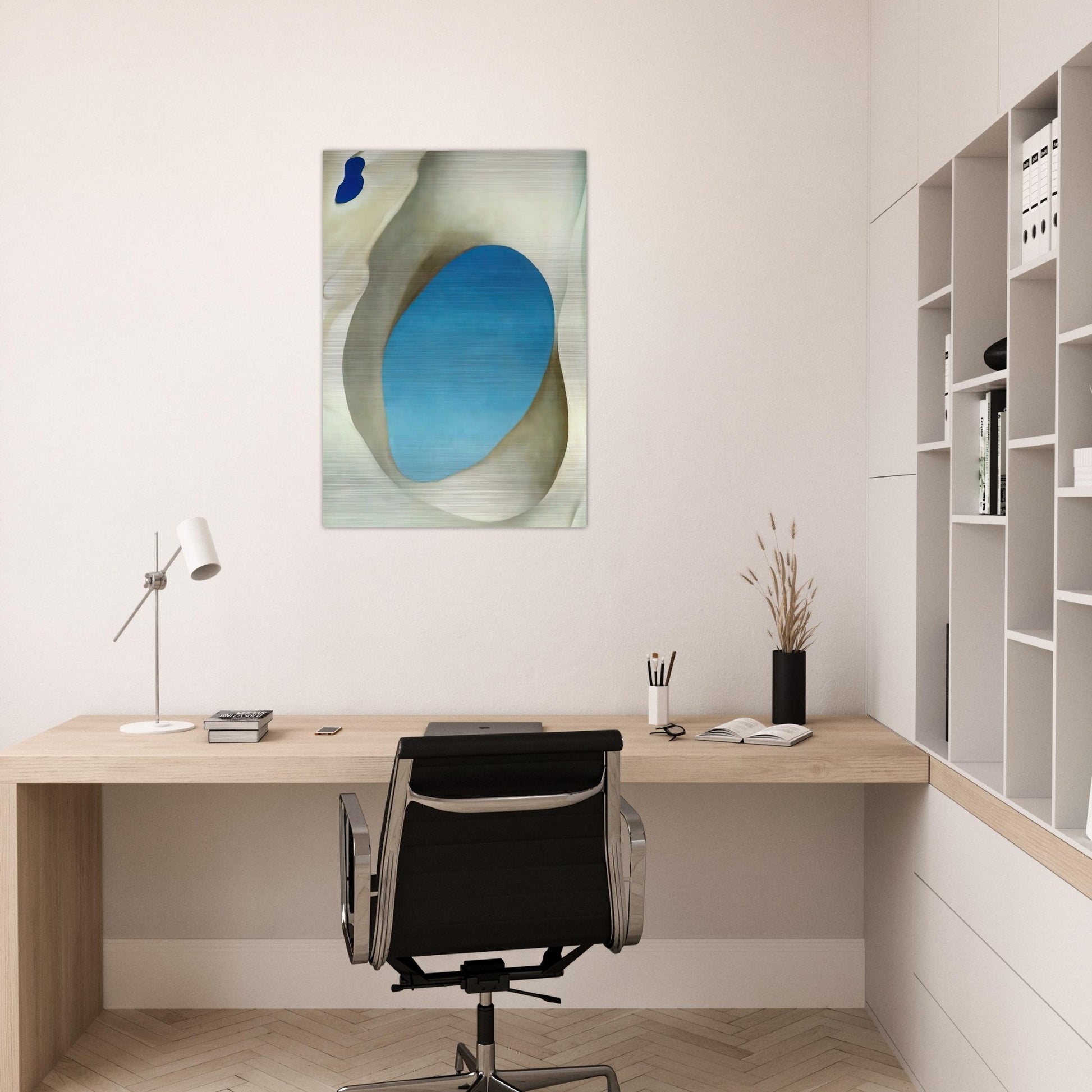 Pelvis III - Georgia O'Keeffe Brushed Aluminum Print - 70x100 cm / 28x40 inches | Georgia O'Keeffe Aluminum Print | Georgia O'Keeffe Prints