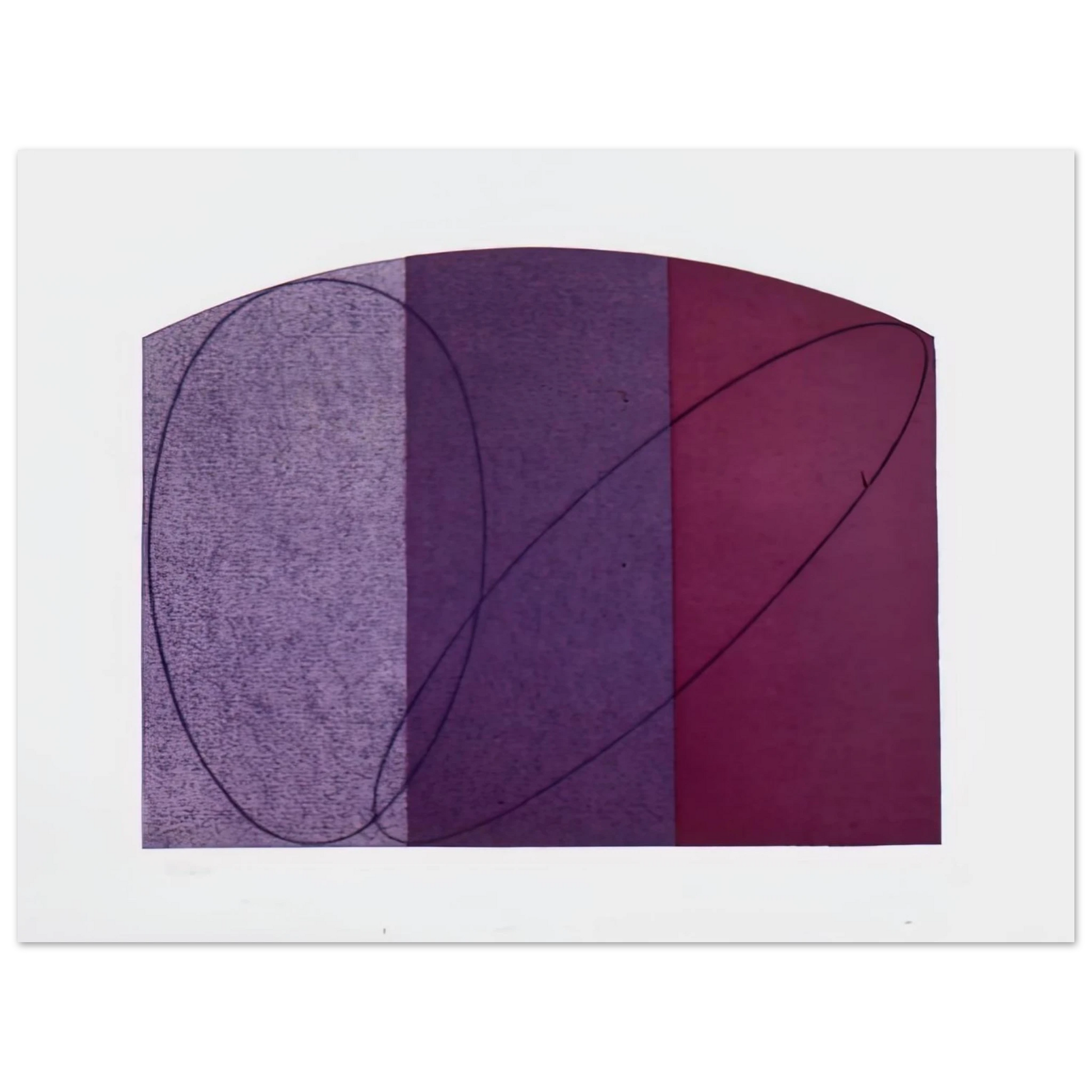 Robert Mangold - UNTITLED FCPA 1995 Fine Art Poster - Default Title