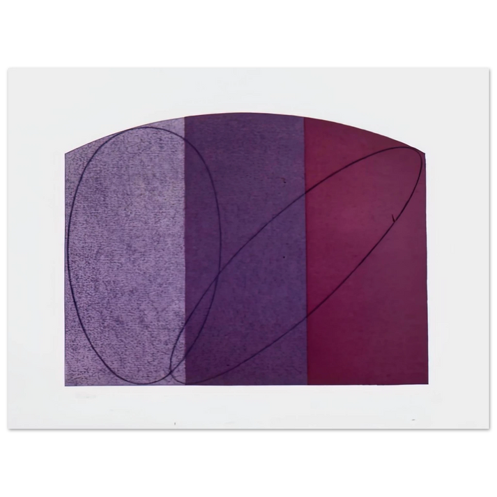 Robert Mangold - UNTITLED FCPA 1995  75x100 cm / 30x40inches Fine Art Poster