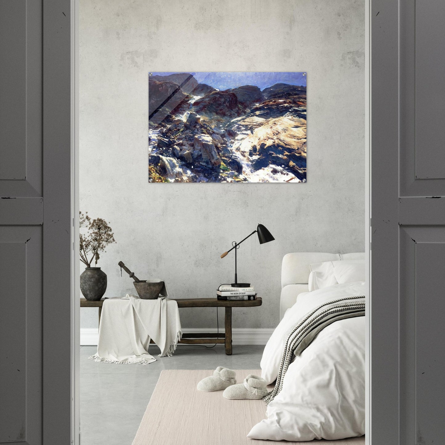 Glacier Streams - John Singer Sargent Acrylic Print - 70x100 cm / 28x40″ inches