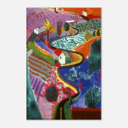 David Hockney Inspired Canvas Trio – Iconic Pop Art Bundle (Set of 3)