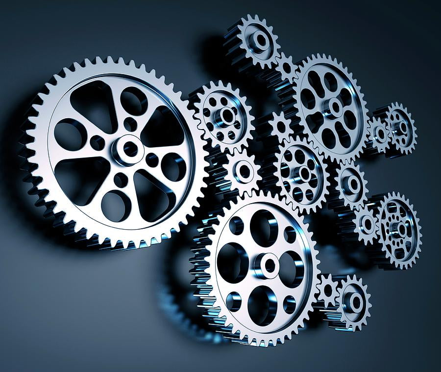 Cogs And Gears Art Print | Museum-Quality Fine Art Print | RedKalion