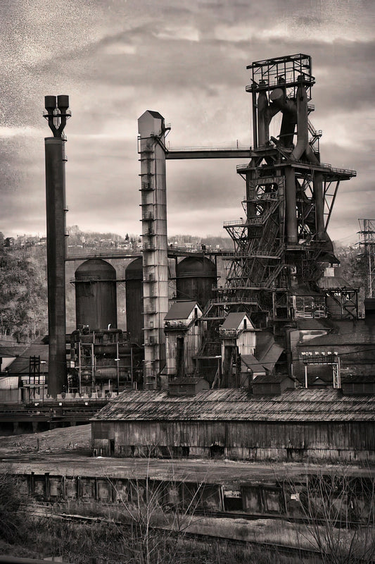Dorothy Six Blast Furnace Art Print | Premium Fine Art Print | RedKalion
