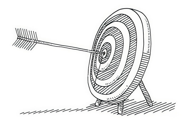 Drawing Target Art Print | Premium Museum-Quality Reproduction | RedKalion