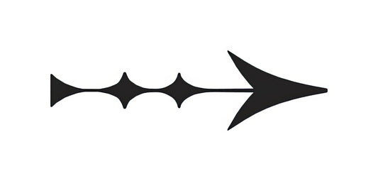 Fancy Arrow Art Print | Premium Museum-Quality Reproduction | RedKalion
