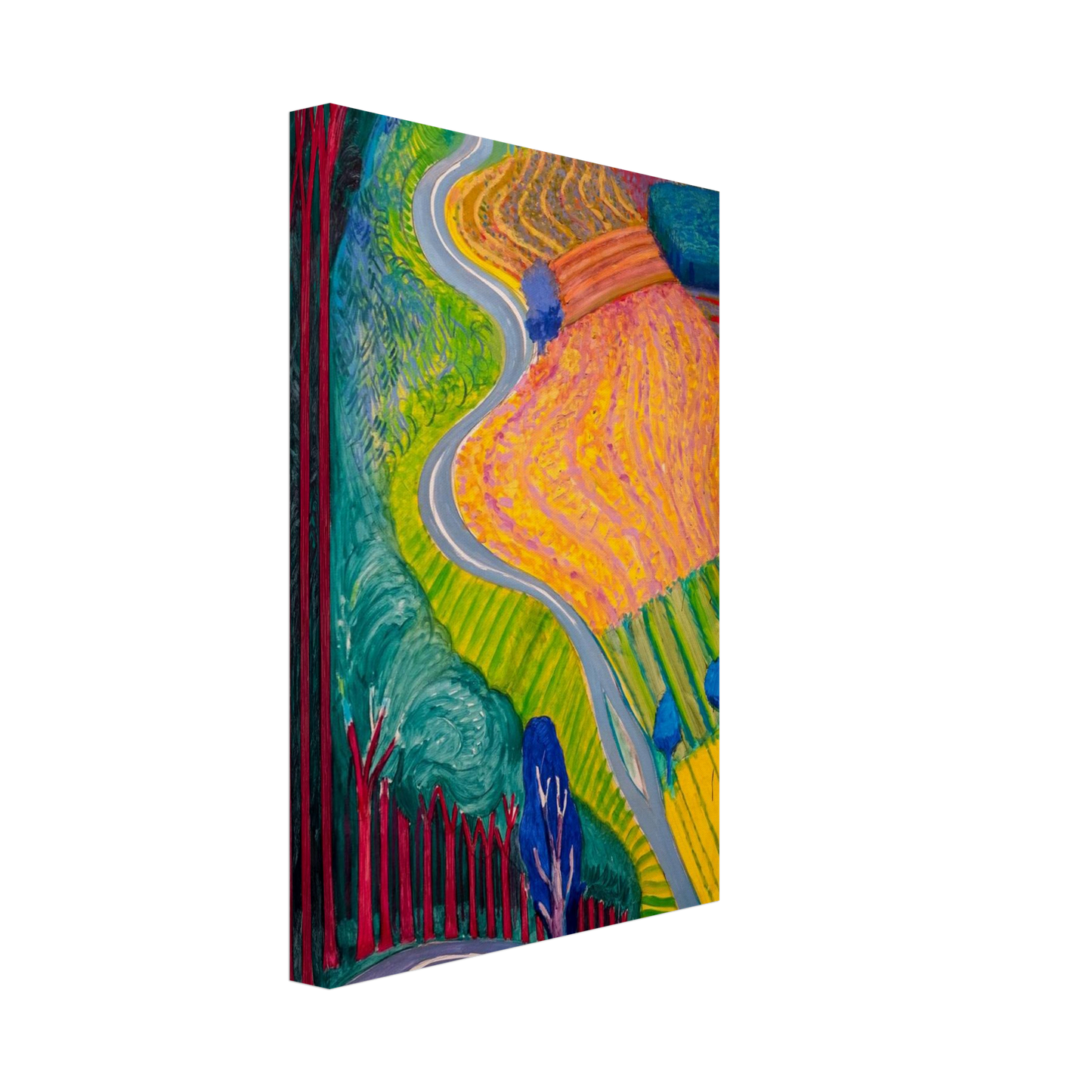 David Hockney Inspired Canvas Trio – Iconic Pop Art Bundle (Set of 3)