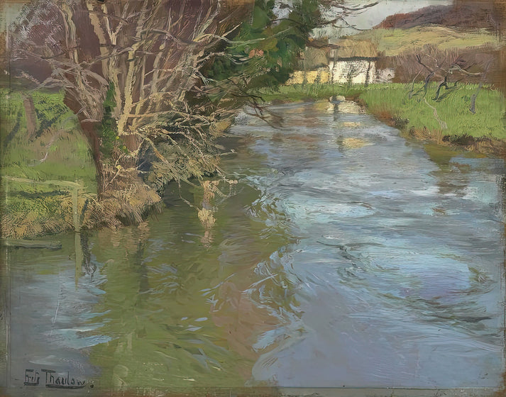 Frits Thaulow Art Prints | Norwegian Impressionist Fine Art Print | RedKalion