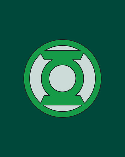 Green Lantern Logo Art Print | Symbol & History | RedKalion