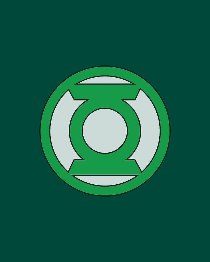 Green Lantern Logo Art Print | Symbol & History | RedKalion