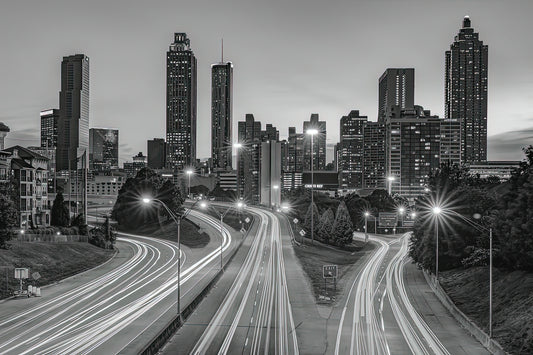 Jackson Street Bridge Photos | Atlanta Skyline Fine Art Print | RedKalion