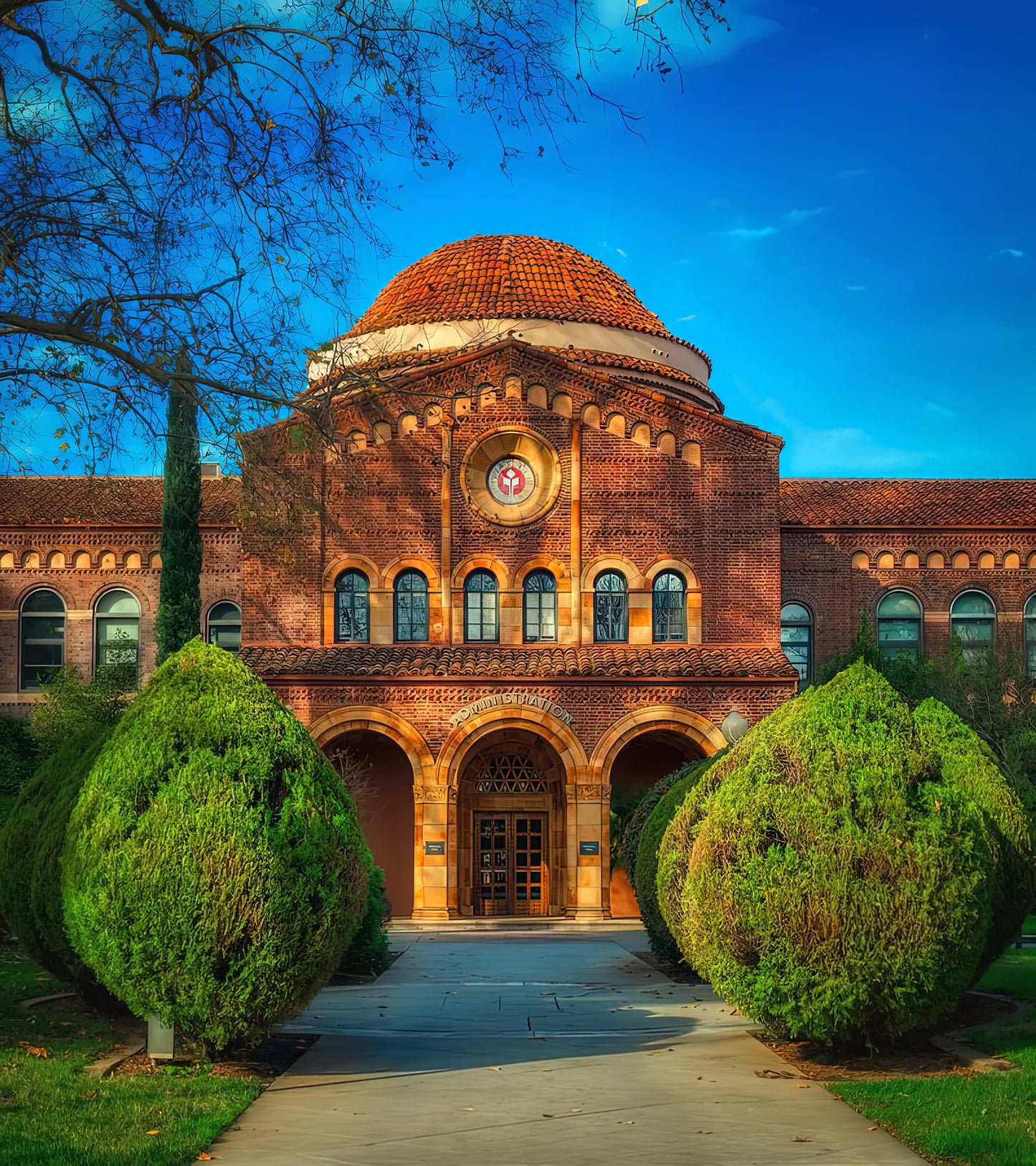Kendall Hall Art Print | Cal State University at Chico Fine Art Print | RedKalion