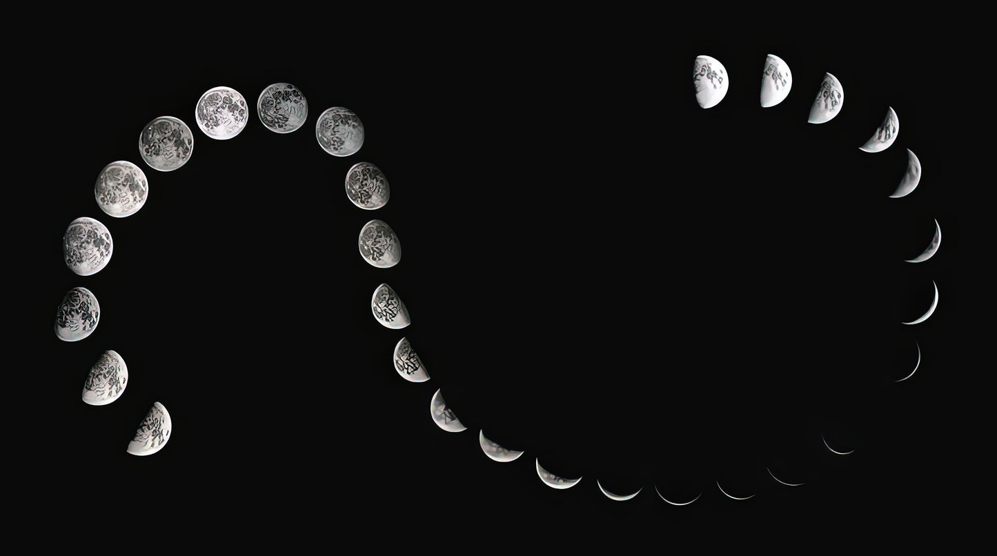 Moon Track Art Print | Premium Fine Art Print | RedKalion